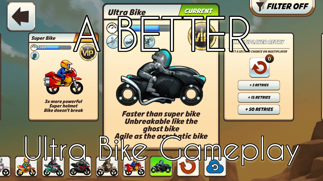 A BETTER Ultra Bike Gameplay