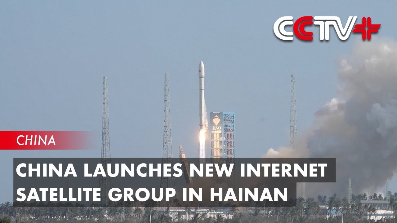 China Launches New Internet Satellite Group in Hainan