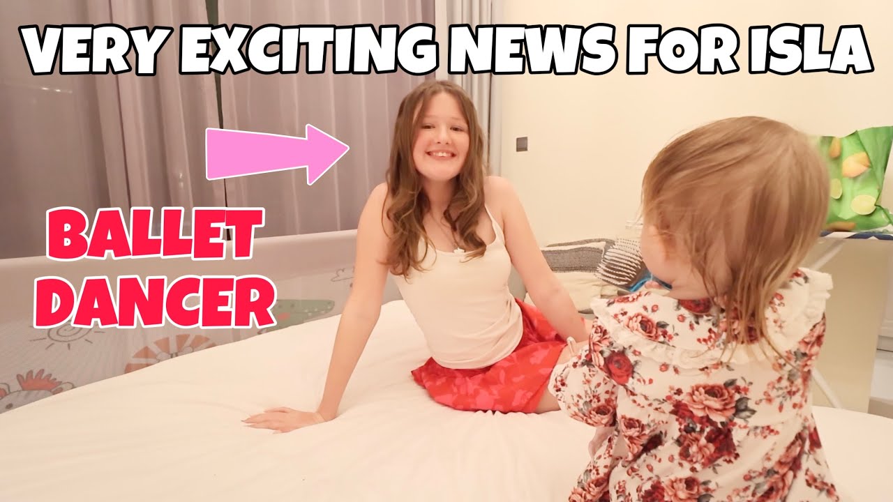 SOME VERY EXCITING NEWS FOR ISLA! - YouTube