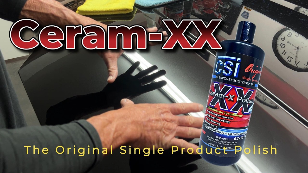 Одноэтапная полировка автомобиля для коррекции лакокрасочного покрытия | Удаление абразива зернис...