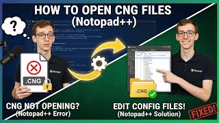 How to Open CNG Files (Notepad++)