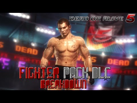 Dead or Alive 5 -  Fighter Pack DLC Breakdown - (Xbox 360)