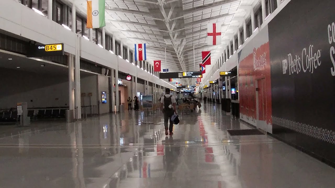 Tour of Dulles Airport