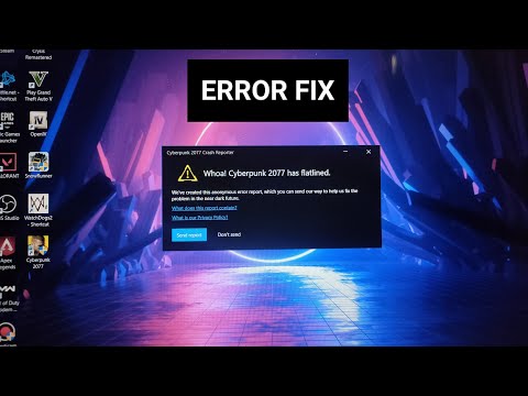 How to Fix ‘Cyberpunk 2077 Has Flatlined’ Error on Windows 10