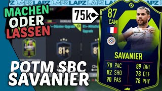 FIFA 22: SAVANIER POTM SBC? Lohnt sich diese SBC? [Machen oder Lassen]