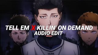 tell em x killin' on demand - play boi carti, cochise type beat [edit audio] Resimi