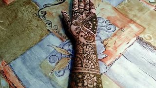 Full Hand Bridal Mehndi Design || model Boro apu #Lailacookingstudio 😍