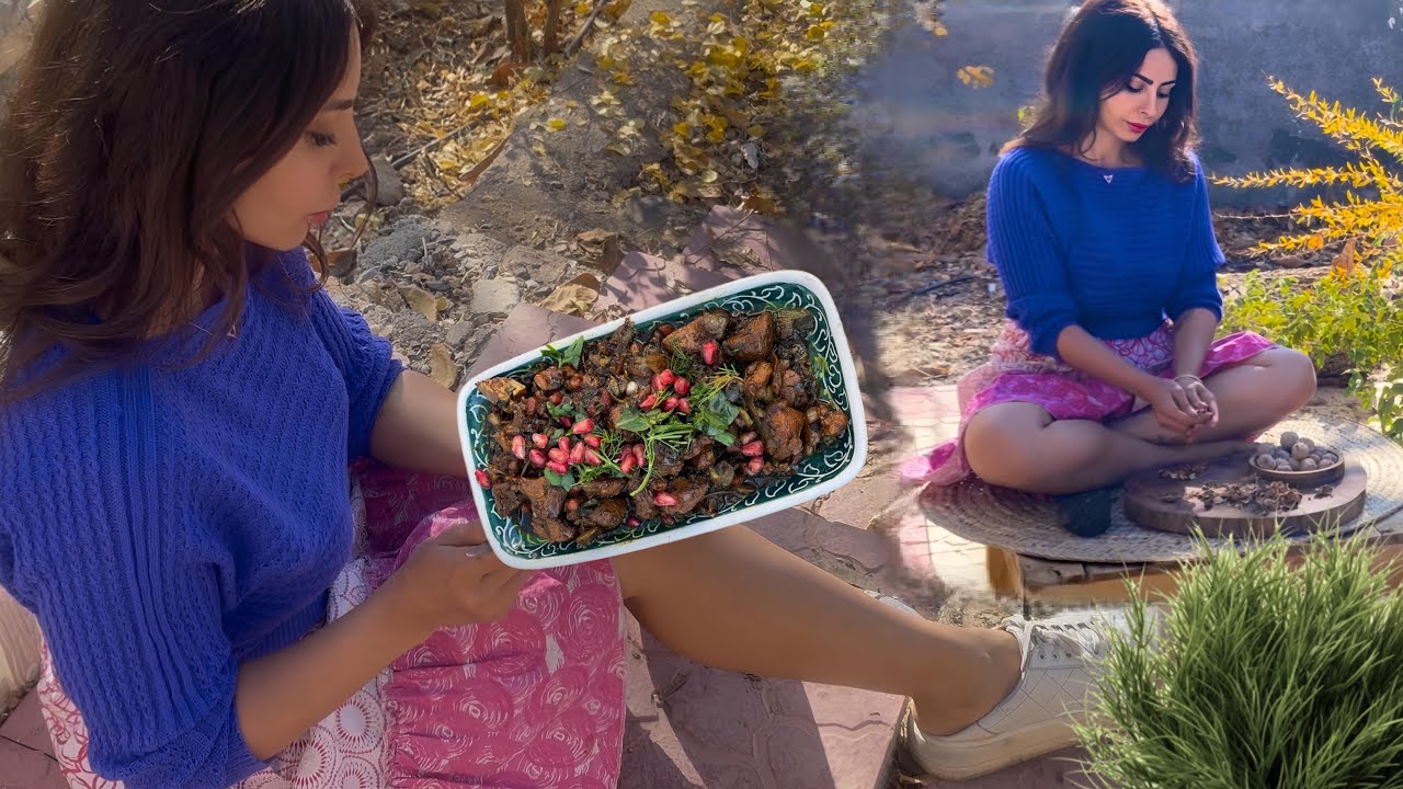 Walnut Chicken with Pomegranate Sauce🍗 | Simple Traditional Cooking