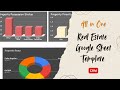 Real Estate CRM Software Spreadsheet Template for Agents and Business with Lead Management Tools