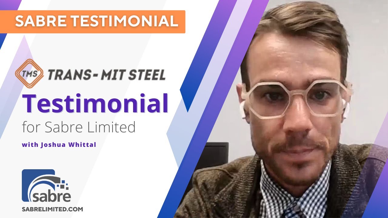Sabre Trans Trans-Mit Testimonial for Sabre Limited - YouTube