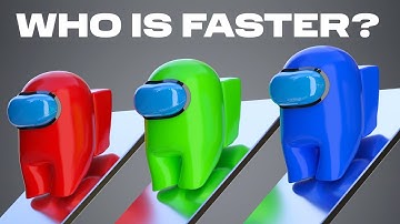 Among Us RTX ON - 3D Animation - Softbody Simulation