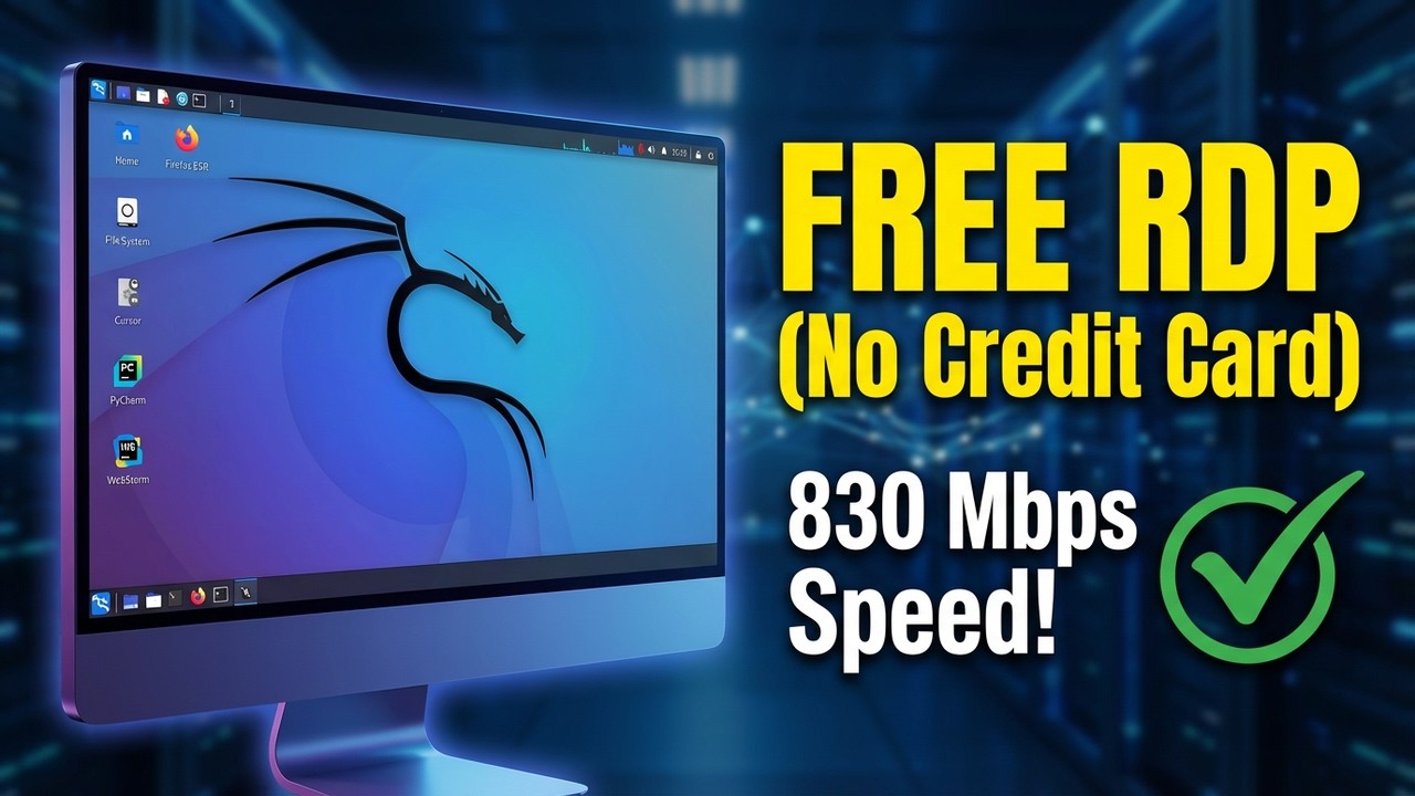 🖥️ HOW TO CREATE FREE RDP ON A FREE VPS (2026) | No Credit Card Required! 💳❌