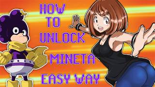 My Hero Academia All's Justice | How To Unlock Mineta EASY WAY!