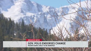 Gov. Jared Polis endorses proposed Mount Evans name change to Mount Blue Sky