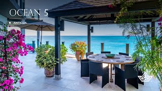 🇦🇬 Ocean 5 in Antigua – Cliffside Luxury Villa with Caribbean Views 🐠