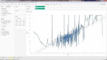 Tableau Data Science Tutorial 5 | Solution to Tableau Linear Regression Exercise