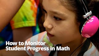 How to Monitor Student Progress in Math (Classic Version) screenshot 4