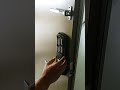 How to change the password(digital door lock)
