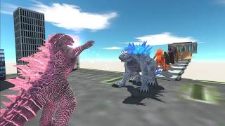 Evolved Godzilla Fights Every Titan Level to Save Kong
