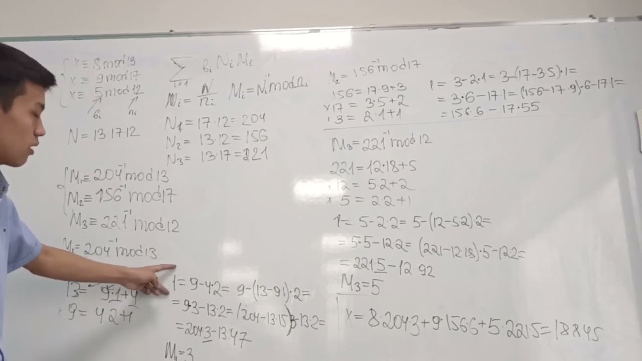 Қалдық туралы қытай теоремасы