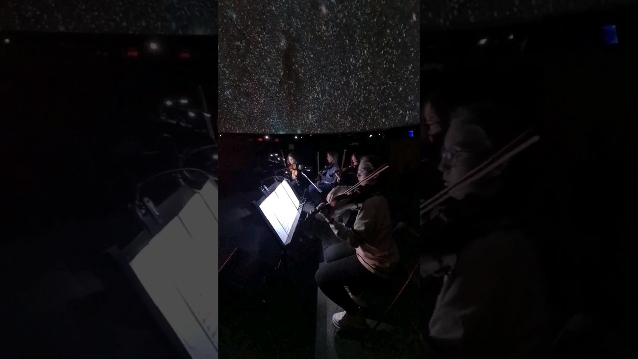 Оркестр под звёздным небом. NEO Orchestra в Планетарии. Marjan Mozetich