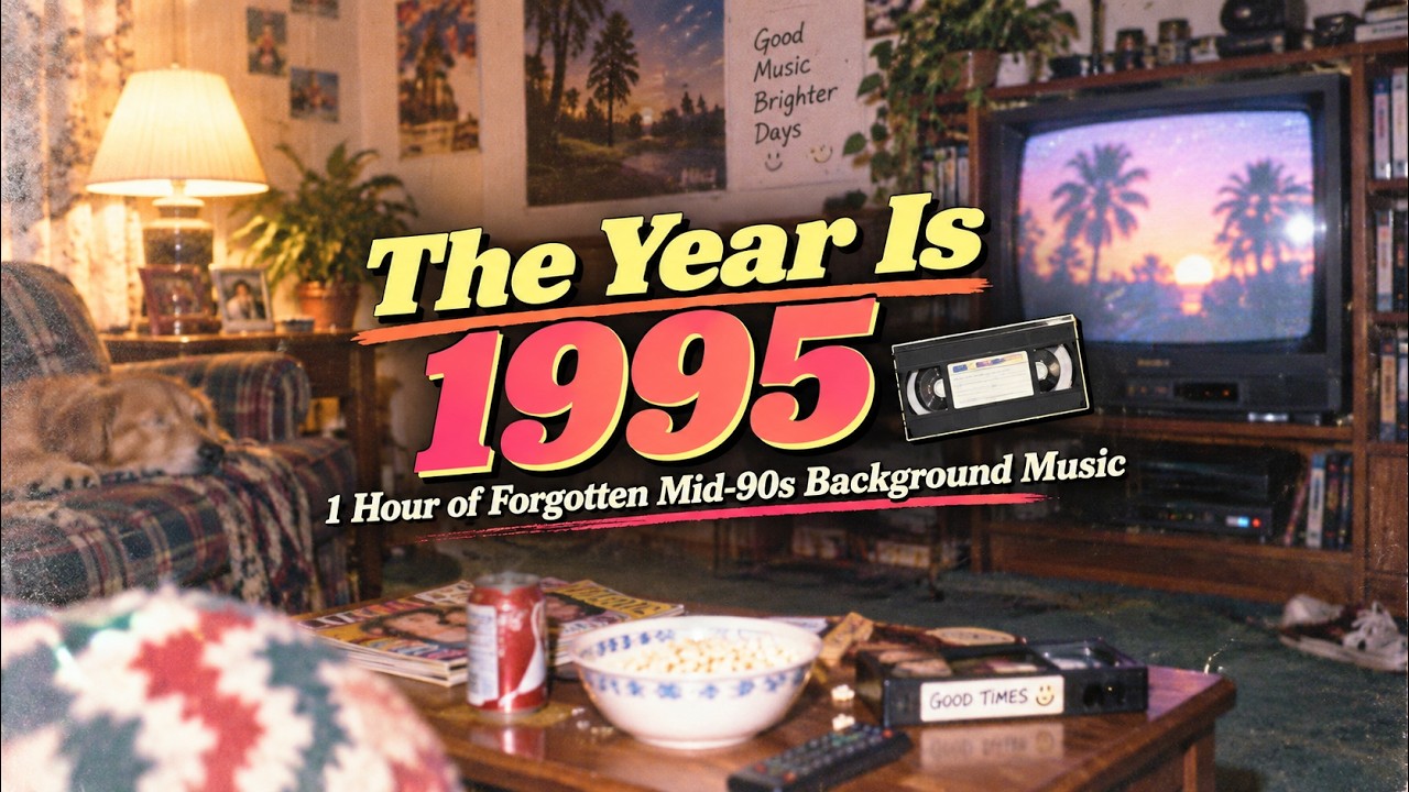 The Year Is 1995 📼 | 1 Hour of Forgotten Mid-90s Background Music