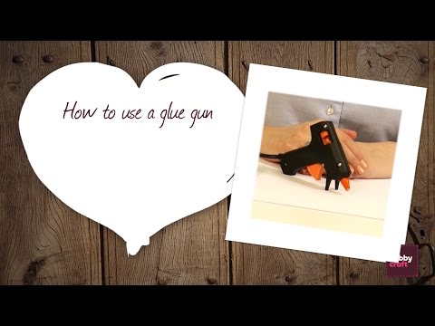 How to Use a Glue Gun | Hobbycraft - YouTube