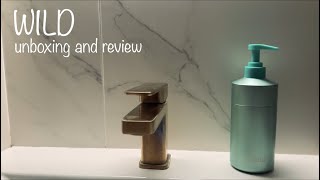 WILD REFILLABLE SHOWER GEL - Unboxing and Review
