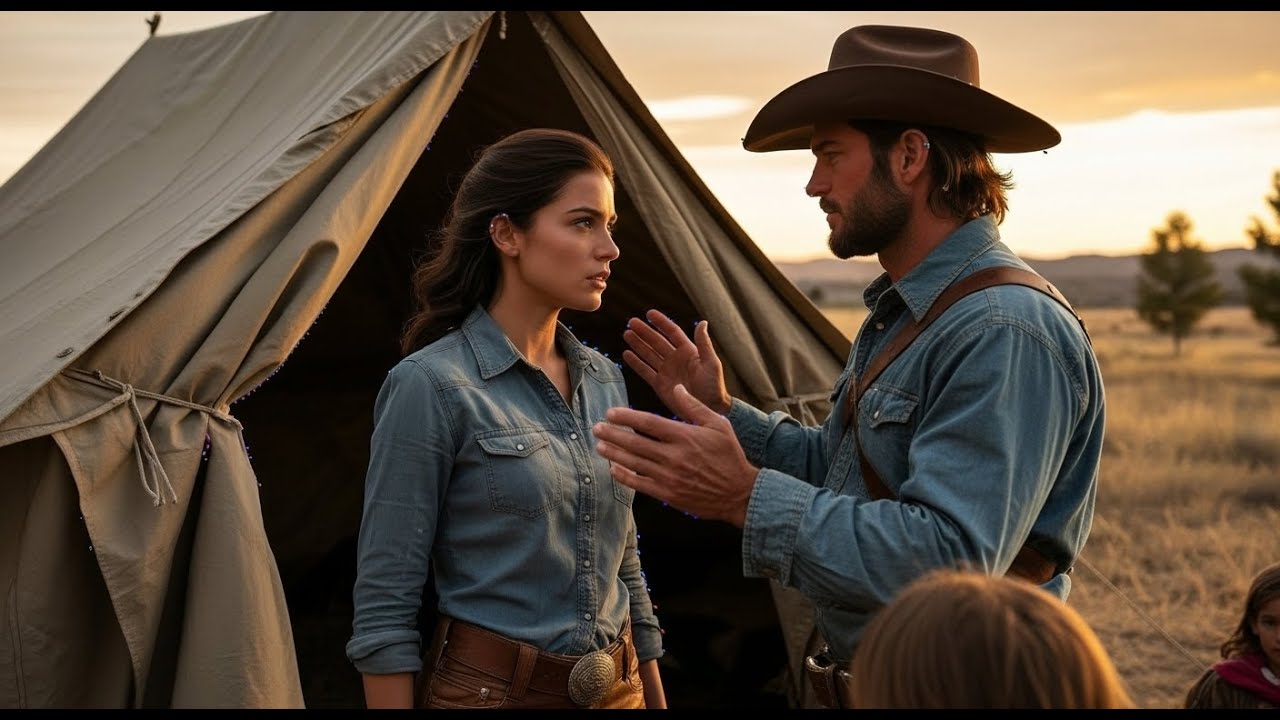 She Was Raising Three Kids In A Tent, The Cowboy Said, “You’ll Sleep Under A Roof Tonight”