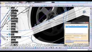 Video Tutorial on Modeling Lamborghini Gallardo in CATIA Part 20