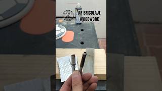 Cómo afilar tus brocas o fresas para router / AR BRICOLAJE WOODWORK 👍👍👍