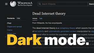 How to Use Dark Mode on (Almost) Any Site