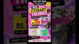 Affect theory, Actor network theory,Critical Race theory #englishliteratureexam #ugcnet2026