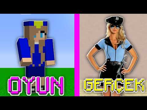 KEREM KOMSER EN SEVİLEN KARAKTERLER OYUNDA VE GERÇEKTE NASIL - Matech ile Minecraft 2025