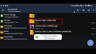shadow fight 3 || mod apk  || legendary wepons || unlimeted gem || direct download link || screenshot 2