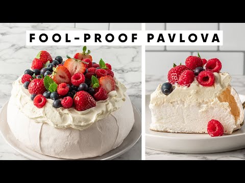 NEW How To Make A Flawless Pavlova FOOL PROOF METHOD