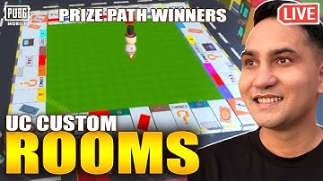WOW MAP CUSTOM ROOMS PUBG MOBILE | PRIZE PATH GIVEAWAY PUBG MOBILE
