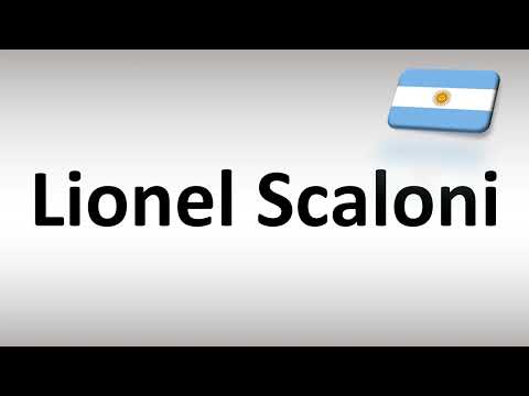 How to Pronounce Lionel Scaloni (Argentina Footballer)