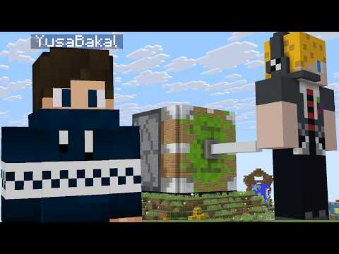 I played a prank on my friend in Minecraft.