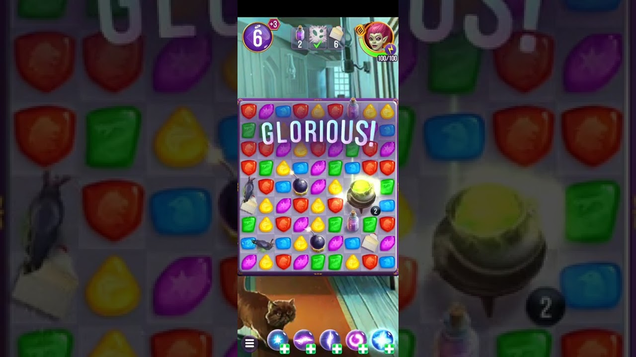 Harry Potter: Puzzles & Spells level 2382 no boosters