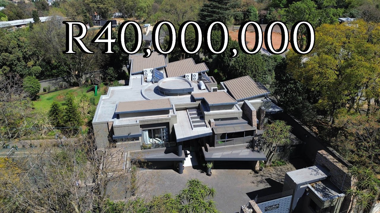 Внутри особняка стоимостью 40 000 000 рандов в Сэндтоне