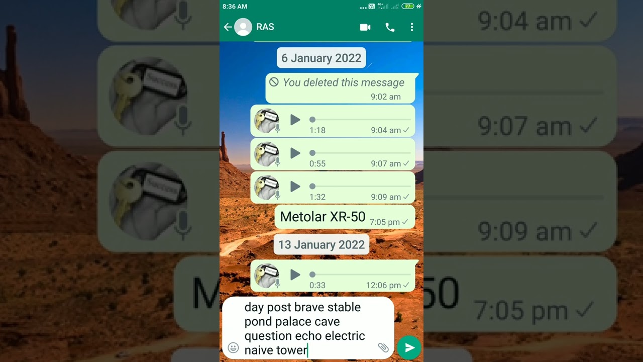 How to create blockchain personal wallet? in Tamil