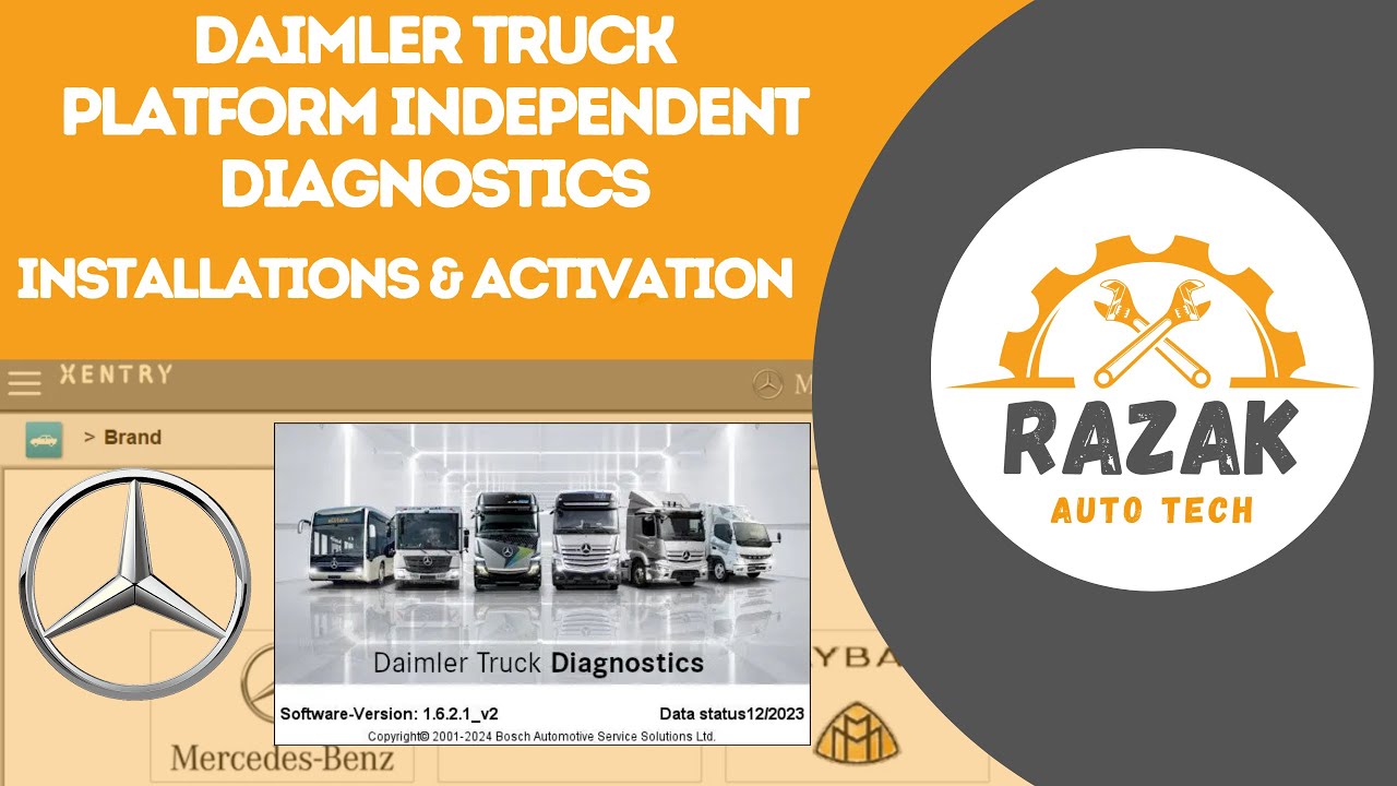 Daimler Trucks Diagnostics DTPID Installation & Activation