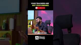 YOUR TEACHERS ARE NOT ENEMIES - The Abishek Andrew Show #motivation #tamilpodcast #christianshorts
