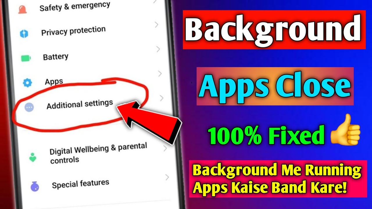 Background Me App Kaise Band Kare | Background Apps Stop | Phone Slow Problem Solve 🔥