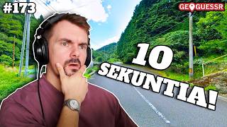Missä mää oon? - Osa 173 | 10 SEKUNTIA AIKAA!! (GeoGuessr)