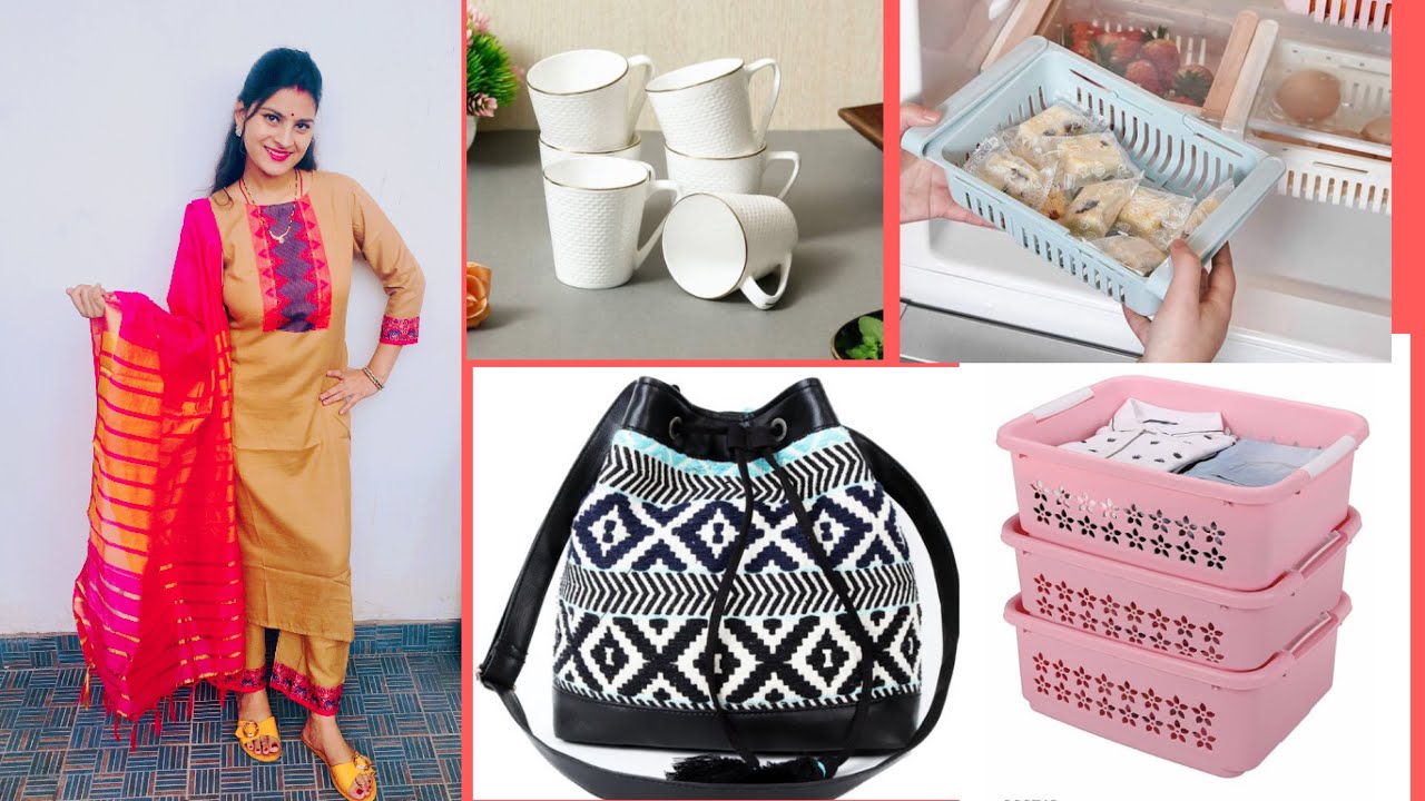 Huge meesho Organizer & kitchen Haul YouTube