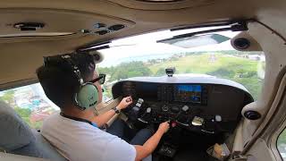 Landing At Runway 32 Of Iba Airport Rpui Alpha Aviation Group Aug.16.2021
