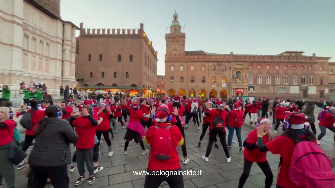 Street Workout live in piazza Maggiore Bologna 