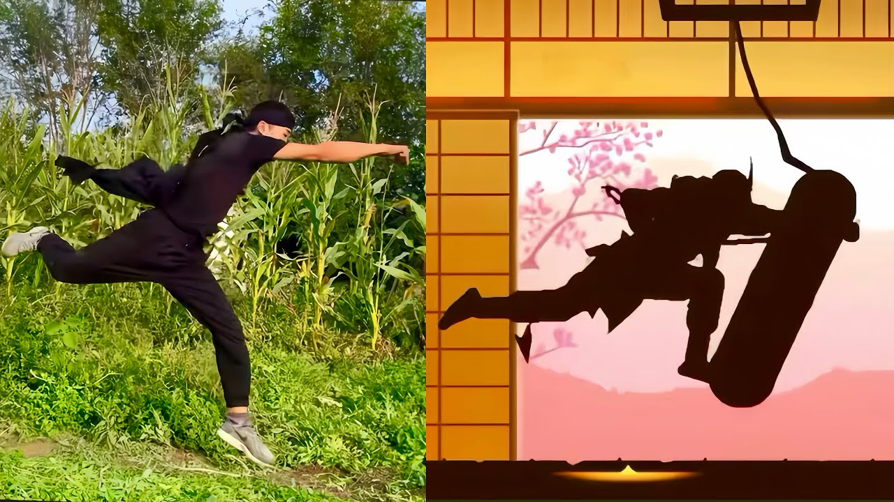Shadow fight real life /Tomshadow/